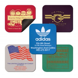 Logo Branded Soft Top Fabric Custom Mouse Pad w/Heavy Duty Rubber Base