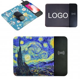 Wireless Charging Mouse Mat with Logo  Wireless Charging Mouse Mat with Logo