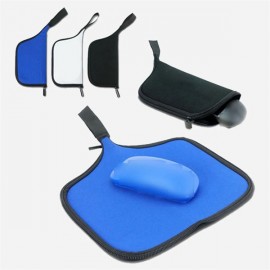 Customized Zipper Mouse Pad Pouch Portable Waterproof Travel Organizer  Customized Zipper Mouse Pad Pouch Portable Waterproof Travel Organizer