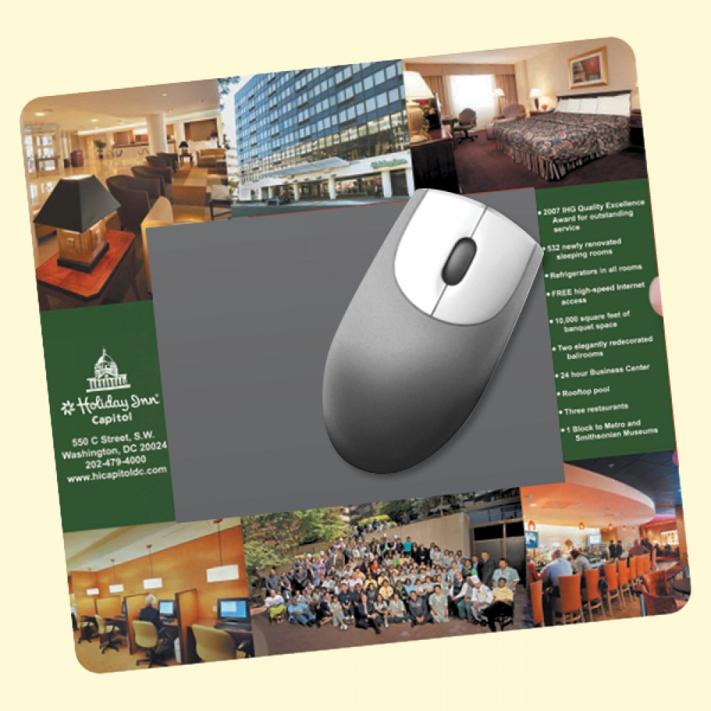 Frame-It Flex DuraTec 7.5"x8"x1/16" Window/Photo Mouse Pad with Logo