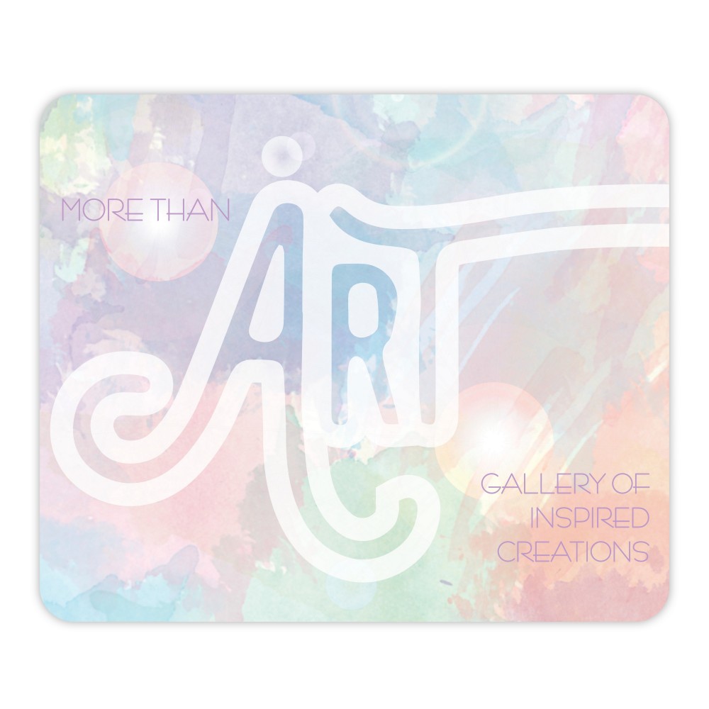 Logo Branded DuraTrac Matte Plus Hard Surface Mouse Pad w/Recycled Heavy-Duty Backing (7.75"x9.25"x1/8")