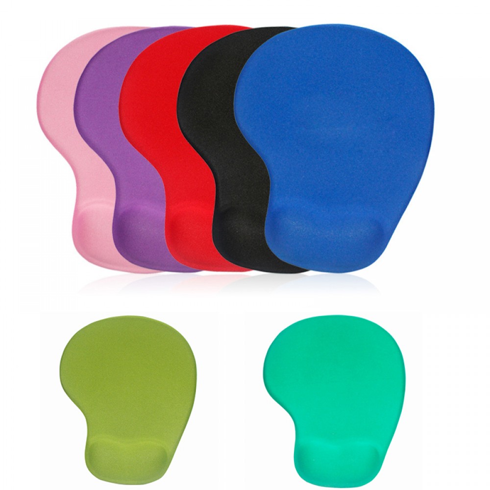 Office Mousepad with Gel Wrist Support Logo Branded Office Mousepad with Gel Wrist Support Logo Branded