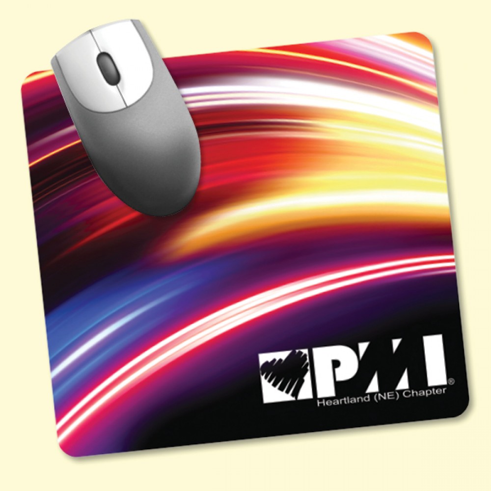 Customized Barely There 7.5"x8"x.02" Ultra-Thin Mouse Pad