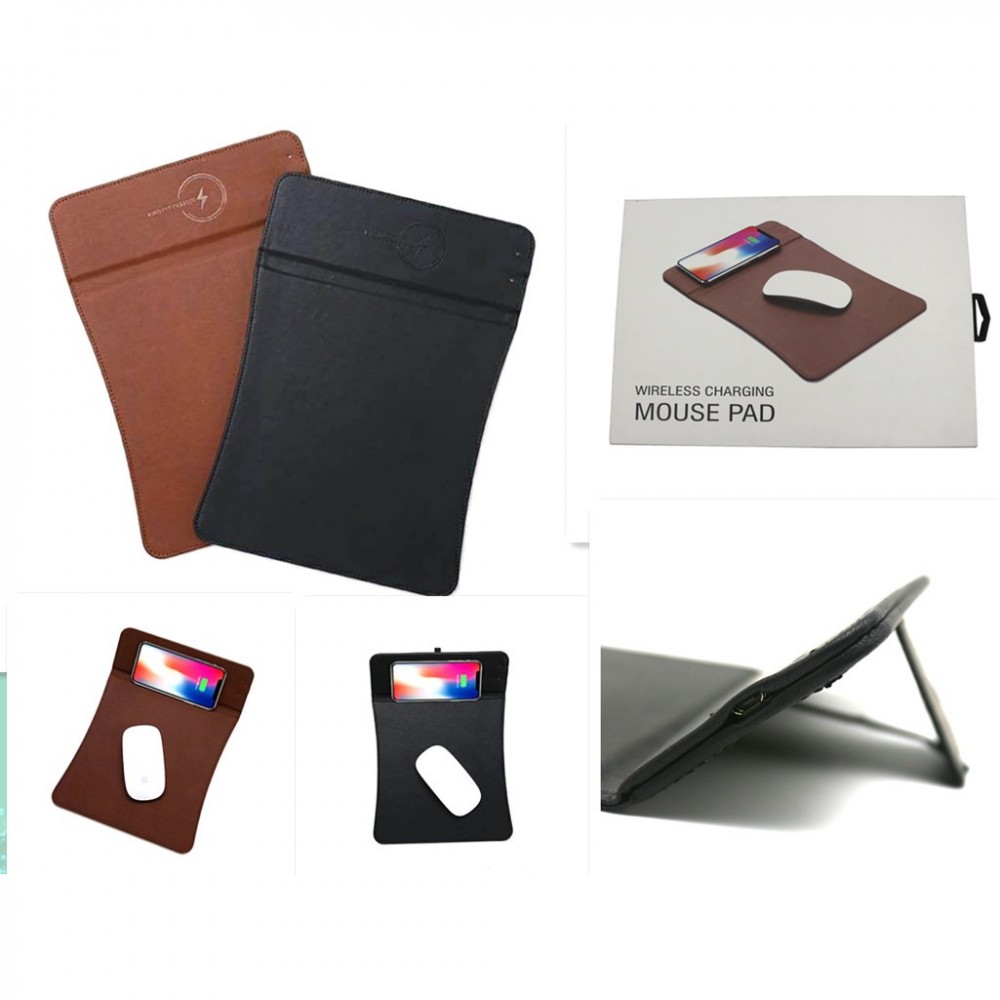 Custom Imprinted 5 W Wireless Charging Mouse Pad Custom Imprinted 5 W Wireless Charging Mouse Pad