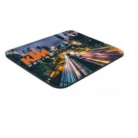 Logo Branded 8"x9-1/2"x1/8" Soft Mouse Pad