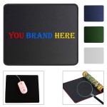Customized 10.24 X 8.27 X 0.12 Inch Mouse Pad W/ Stitched Edges