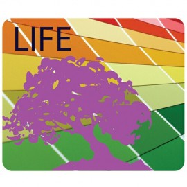 Hard Surface Mouse Pad with EVA Base (8 3/4"x7 1/4"x1/8") with Logo