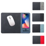 Personalized Mouse Pad with Wireless Charger