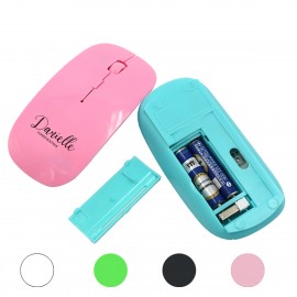 Wireless Mouse For Business (Economy Shipping) Logo Branded