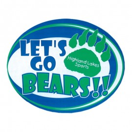 Mouse Pad - 8"X8" Oval Shape Hard Top Custom Mouse Pad 1/16" Thick Rubber Base with Logo