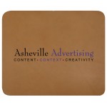 Promotional Leather Mouse Pad (Vegetable Printed DTG)