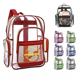 Transparent PVC Backpack Custom Imprinted