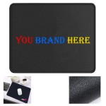 9.84 X 11.81 X 0.12 Inch Anti-Slip Rubber Mouse Mat with Logo