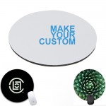 Full Color Scuba 8" Round Mouse Pad Custom Printed