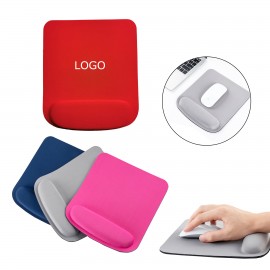 Square Mouse Pad with Wrist Support with Logo  Square Mouse Pad with Wrist Support with Logo