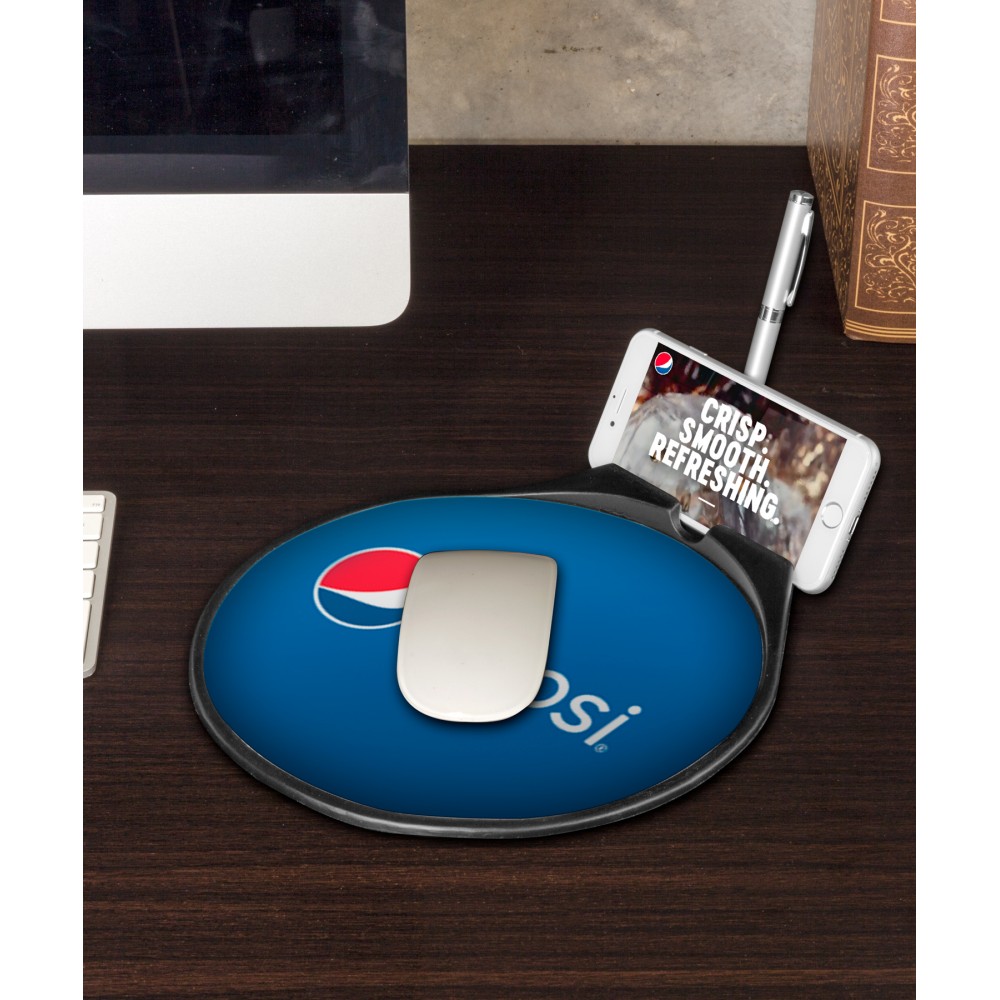 Custom Imprinted Smart Stand Mouse Mat Custom Imprinted Smart Stand Mouse Mat