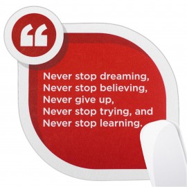 Custom Printed Custom Die Cut Shape Mouse Pads