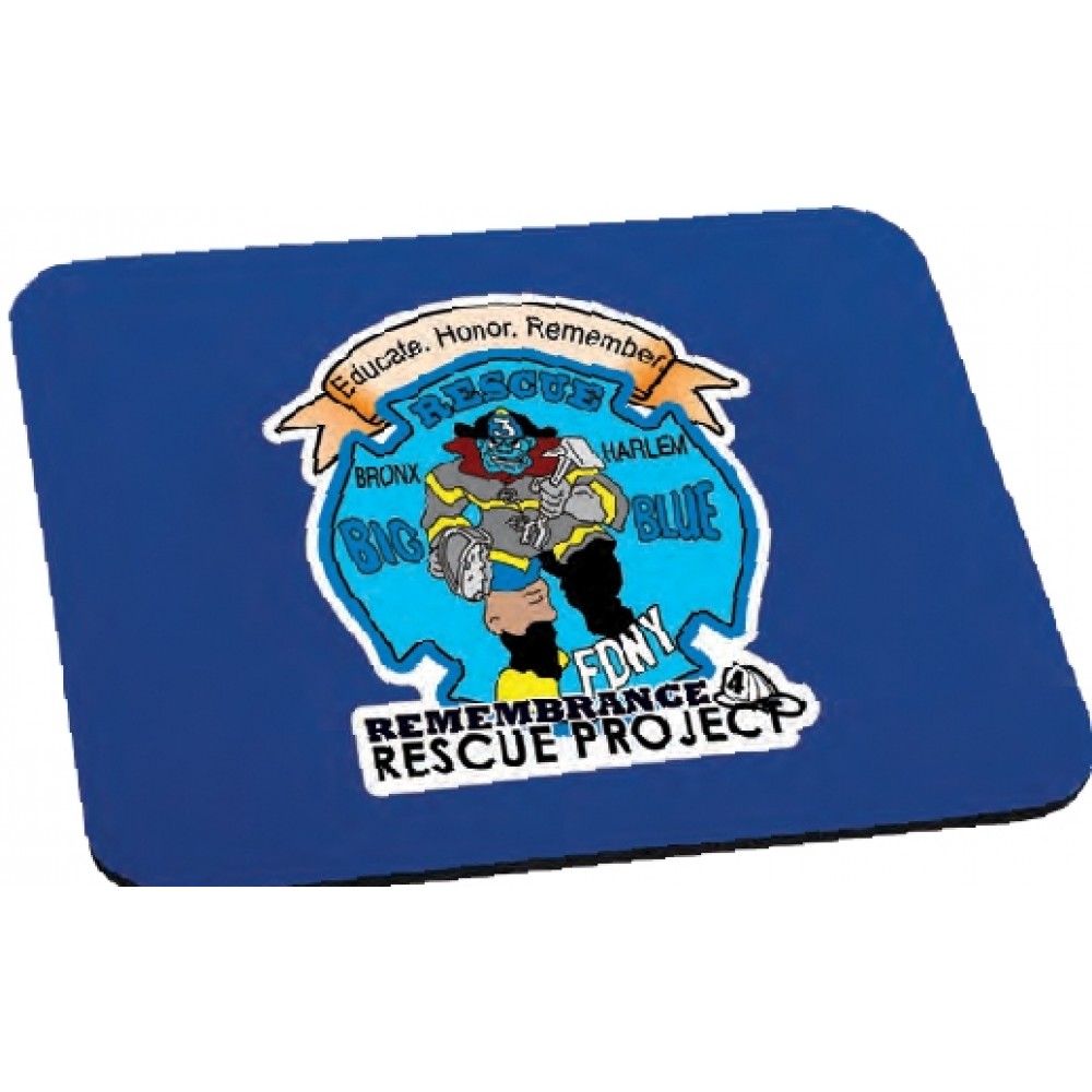 Customized 1/4" Thick Rectangle Mouse Pad - Full Color