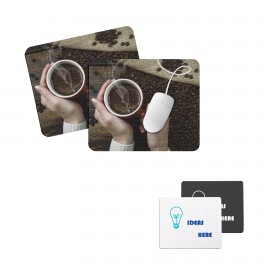 Rectangular Natural Rubber Mouse Pad Custom Printed