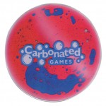 Custom Imprinted 8" Diameter Translucent Mouse Pads - Colored Liquids Any Two Non Mix Colors