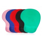Silicone Mouse Pad w/Wrist Support Custom Imprinted