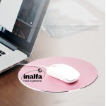 Round Aluminum Alloy Mouse Pad Custom Imprinted