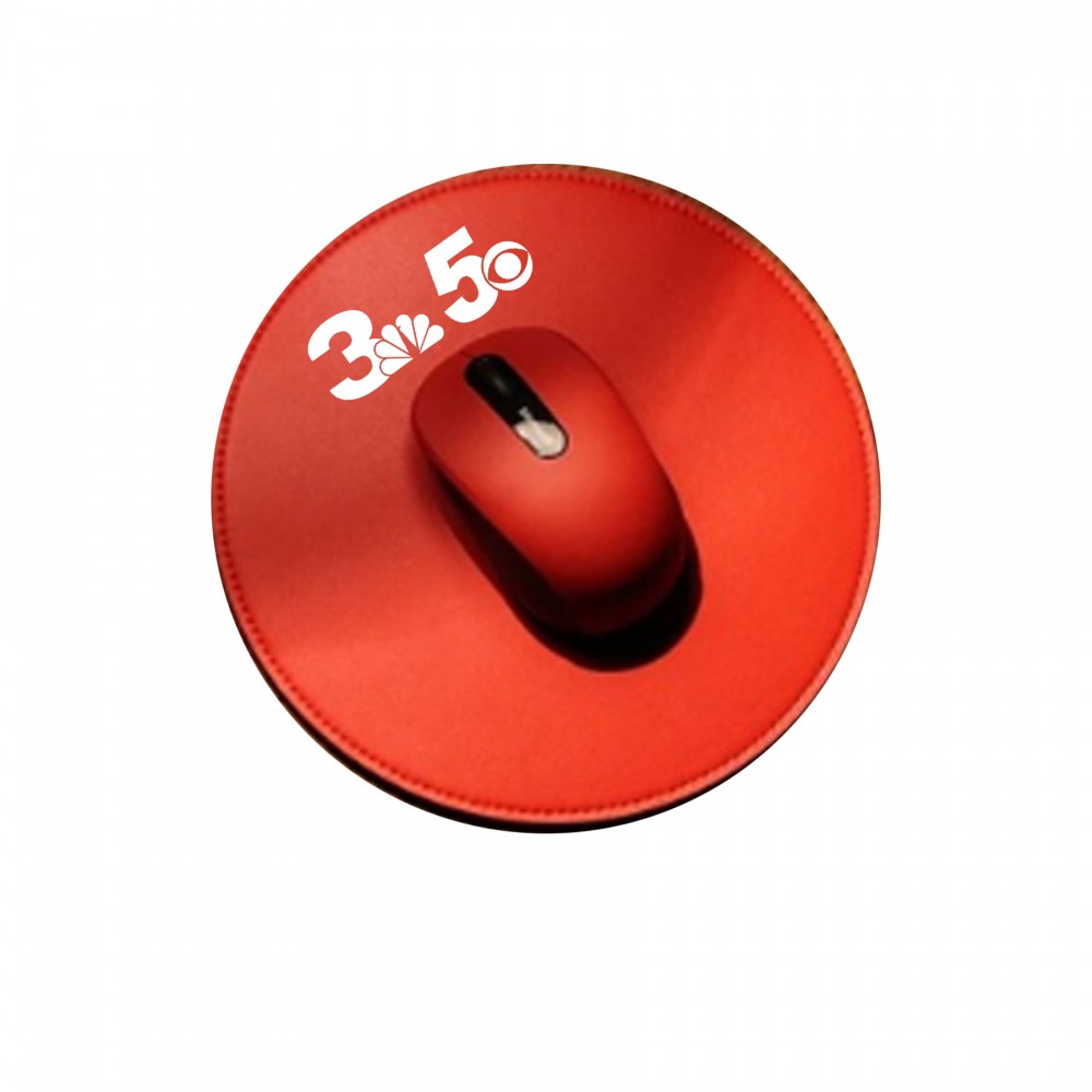 Promotional Sublimated Round Soft Mouse Pad - 1/8 Promotional Sublimated Round Soft Mouse Pad - 1/8