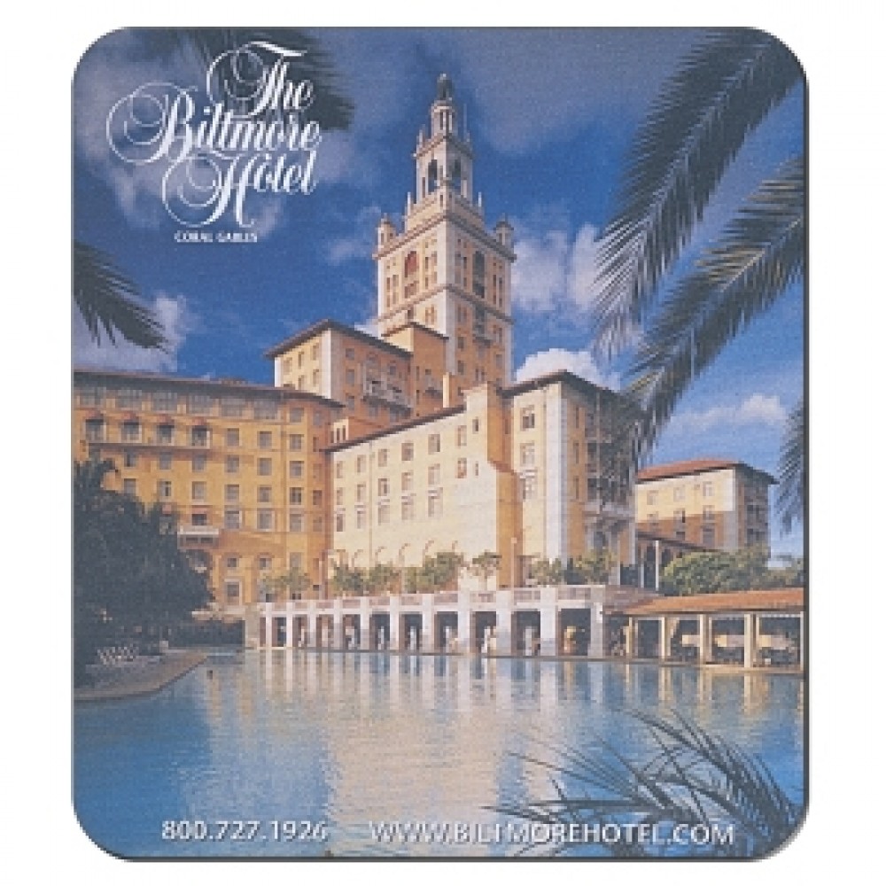 Sublimated Soft Mouse Pad | Rectangle | 7 1/2" x 8 1/2" | 1/16" Backing with Logo