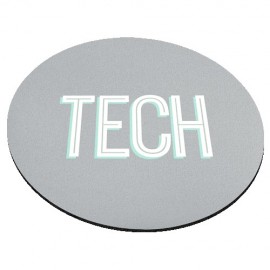 Standard Neoprene Round Mouse Pad (9" Diameter) with Logo  Standard Neoprene Round Mouse Pad (9" Diameter) with Logo