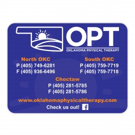 Logo Branded THINS Ultra Lite w/Non-Skid Backing Mouse Pad (6"x8"x.02")