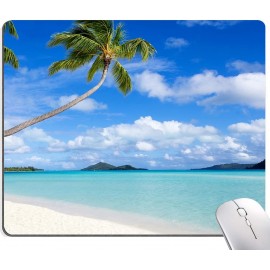 Logo Branded Full Color Round Rectangle Non-slip Mousepad