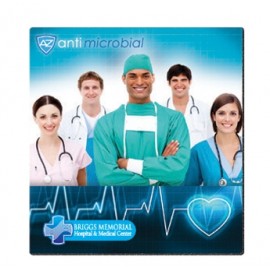 Logo Branded BIC PrevaGuard Antimicrobial Mouse Pad (7 1/2"x8"x1/8")