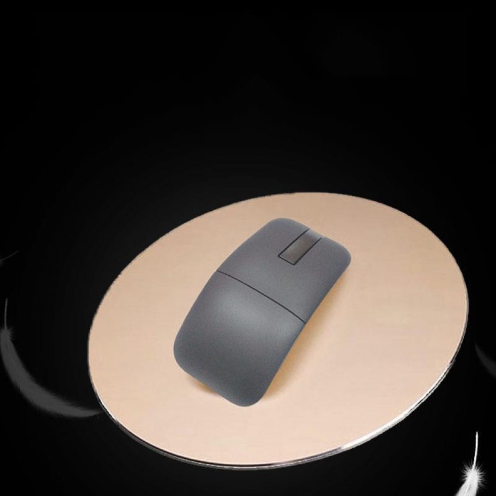 8" Round Shape Aluminum Alloy Mouse Pad with Logo