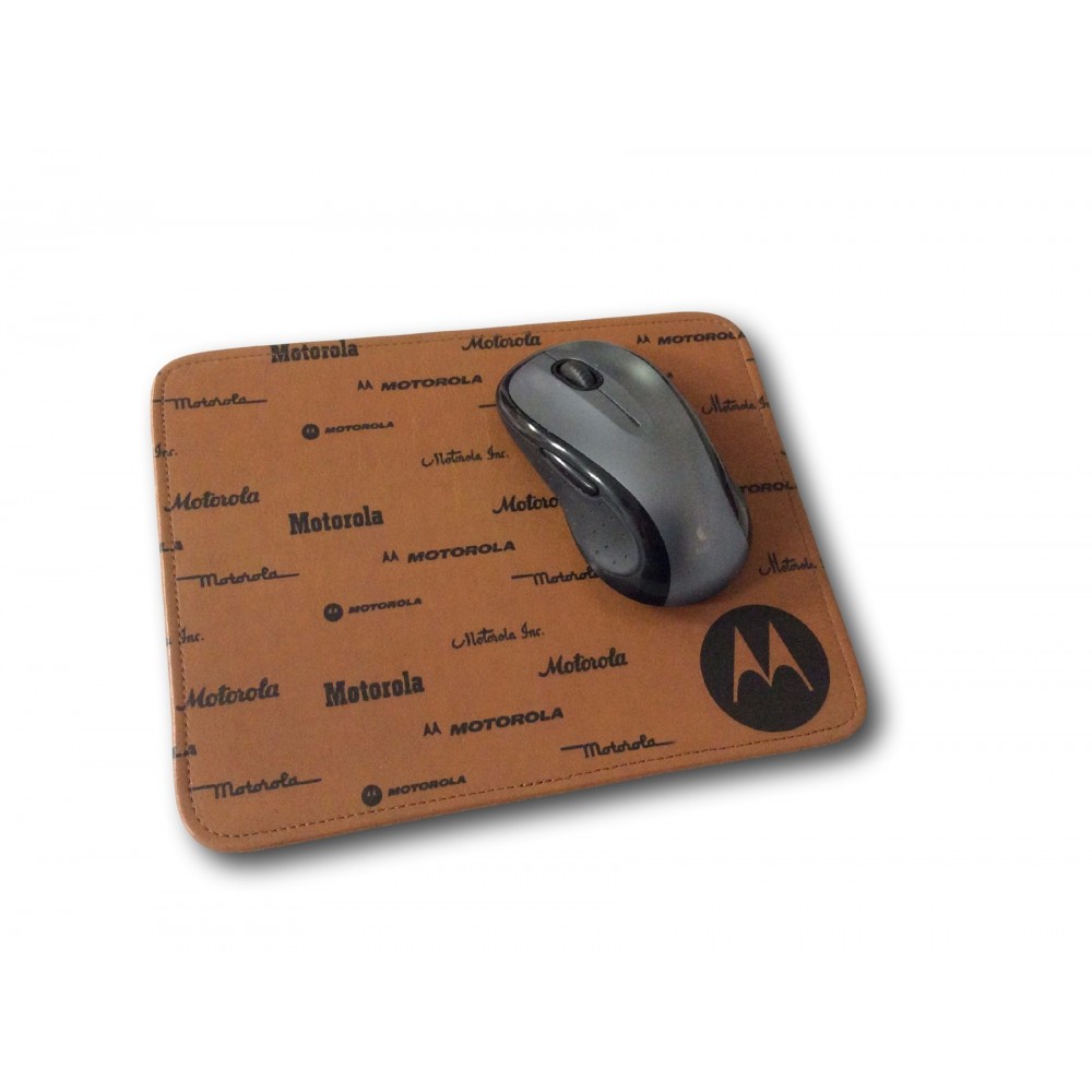 Custom Genuine Leather Mouse Pad (4 Color) Custom Printed