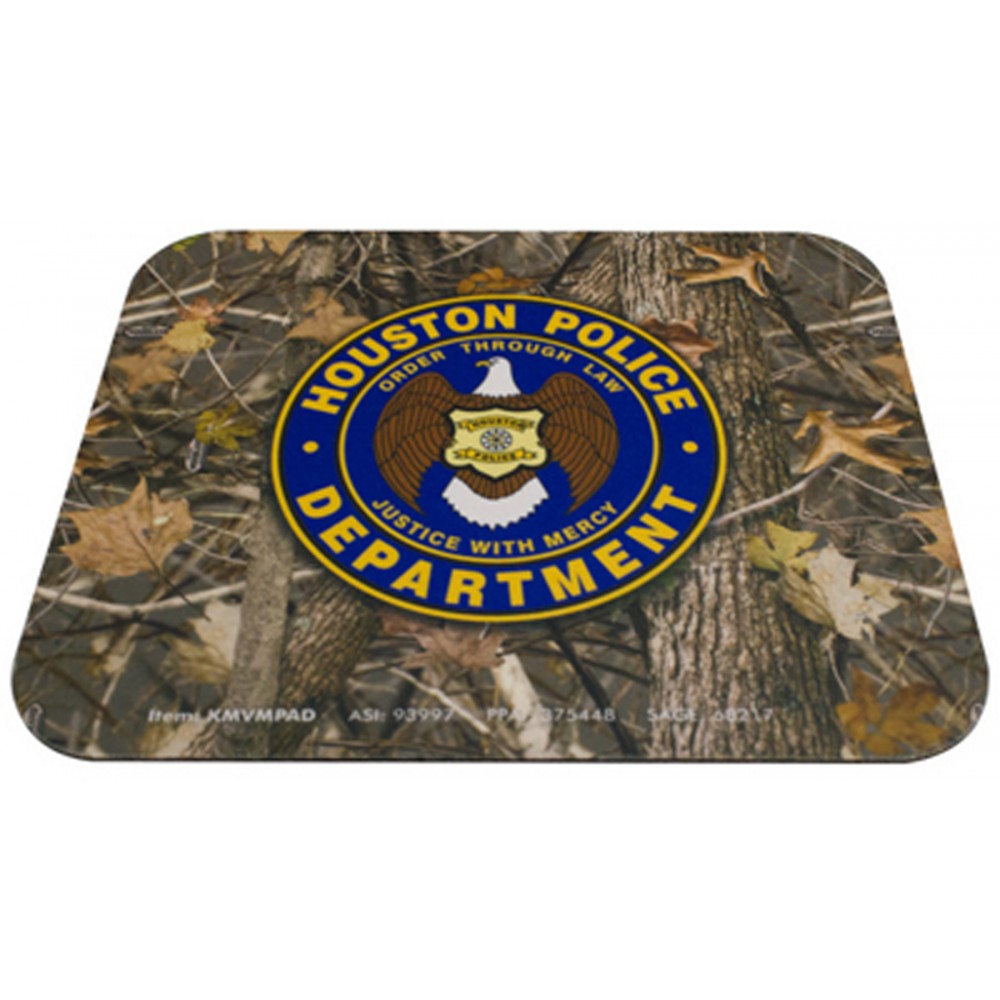 Custom Imprinted Kings Camo Woodland Full Color Mouse Pad