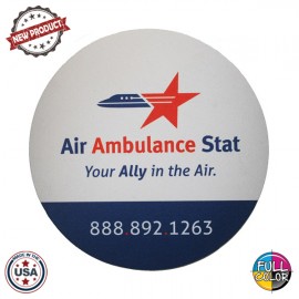 Custom Imprinted Full Color Dye Sublimation 8" Round Shaped Premium Rubber Mouse Pads  Custom Imprinted Full Color Dye Sublimation 8" Round Shaped Premium Rubber Mouse Pads