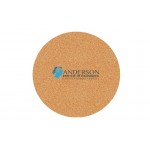 Logo Branded Circle Cork Mouse Pad