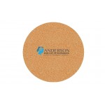 Circle Cork Mouse Pad with Logo