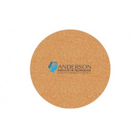 Circle Cork Mouse Pad with Logo