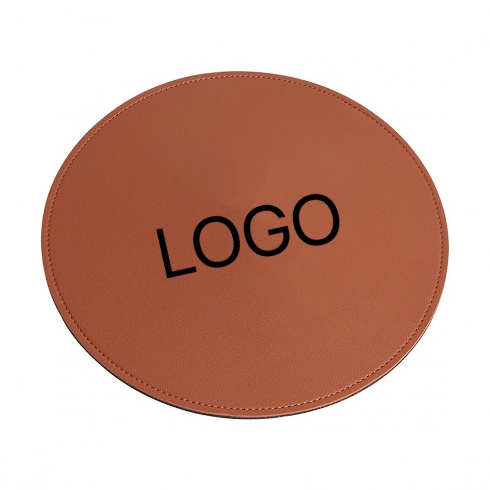 Leather Mouse Pad with Logo