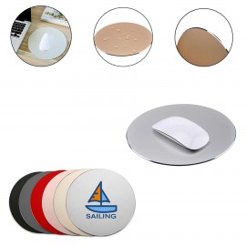 Custom Imprinted Aluminum Alloy Waterproof Round Mouse Pad Custom Imprinted Aluminum Alloy Waterproof Round Mouse Pad