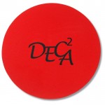 Personalized Single Color Round Mouse Pad