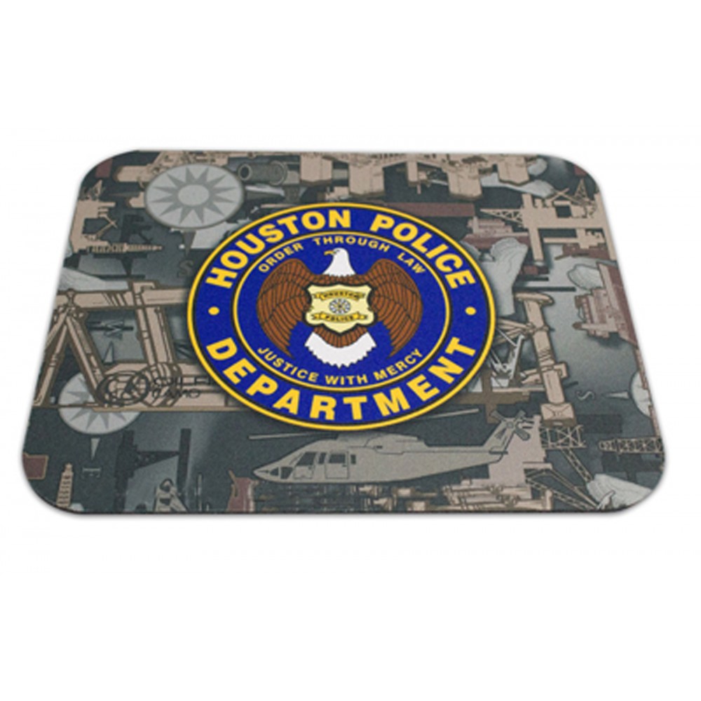 Oilfield Camo Full Color Mouse Pad Logo Branded