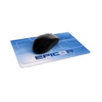 Travel Soft Mouse Pad/Microfiber Cleaning Cloth & Keyboard Protector (Small) Logo Branded