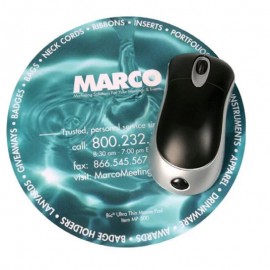 Logo Branded Round Mouse Pads Personalized