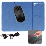 Logo Branded 10W Fast Charge Wireless Charging Mouse Pad