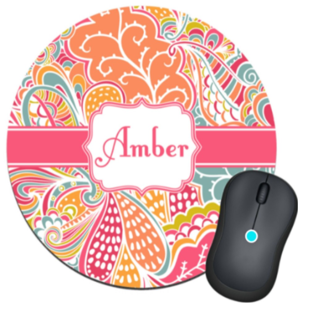 Full Sublimation Neoprene Round Mouse Pad with Logo Full Sublimation Neoprene Round Mouse Pad with Logo