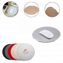 Logo Branded Aluminium Alloy Waterproof Round Mouse Pad Logo Branded Aluminium Alloy Waterproof Round Mouse Pad