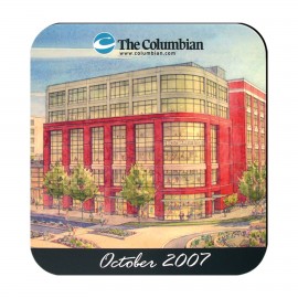 7.5"X8" Hard Top Custom Rectangle Mouse Pad w/1/8" Thick Rubber Base with Logo  7.5"X8" Hard Top Custom Rectangle Mouse Pad w/1/8" Thick Rubber Base with Logo