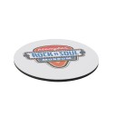 8" Rd 1/8" Thick Full Color Soft Mouse Pad with Logo